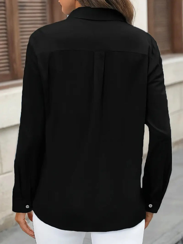 Athena - Camisa De Algodón Con Bolsillos Delanteros