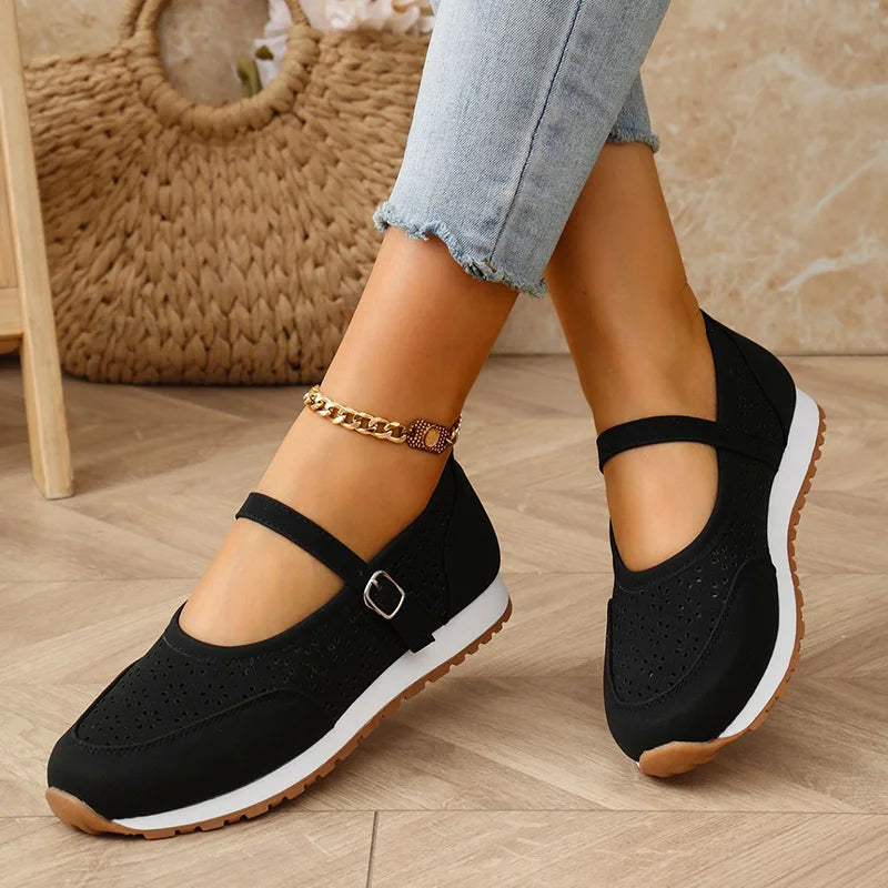 Jewell - Zapatos Ortopédicos Transpirables De Cuero