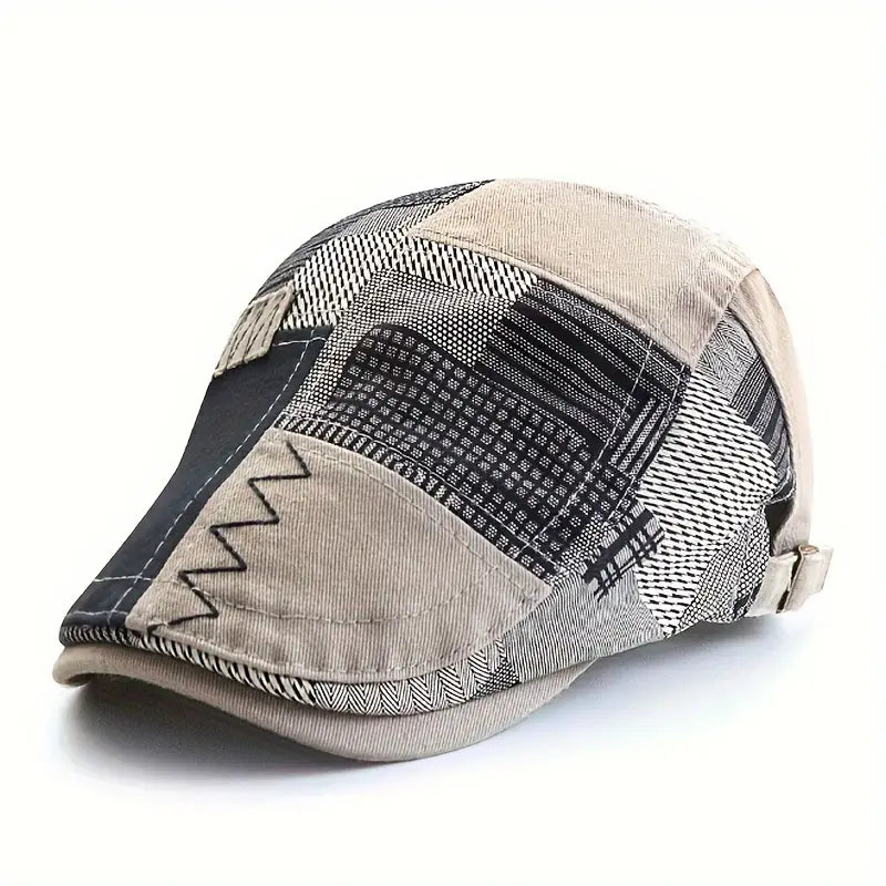 Lebron - Gorra Antiguo De Estilo Repartidor De Periódicos Con Parche