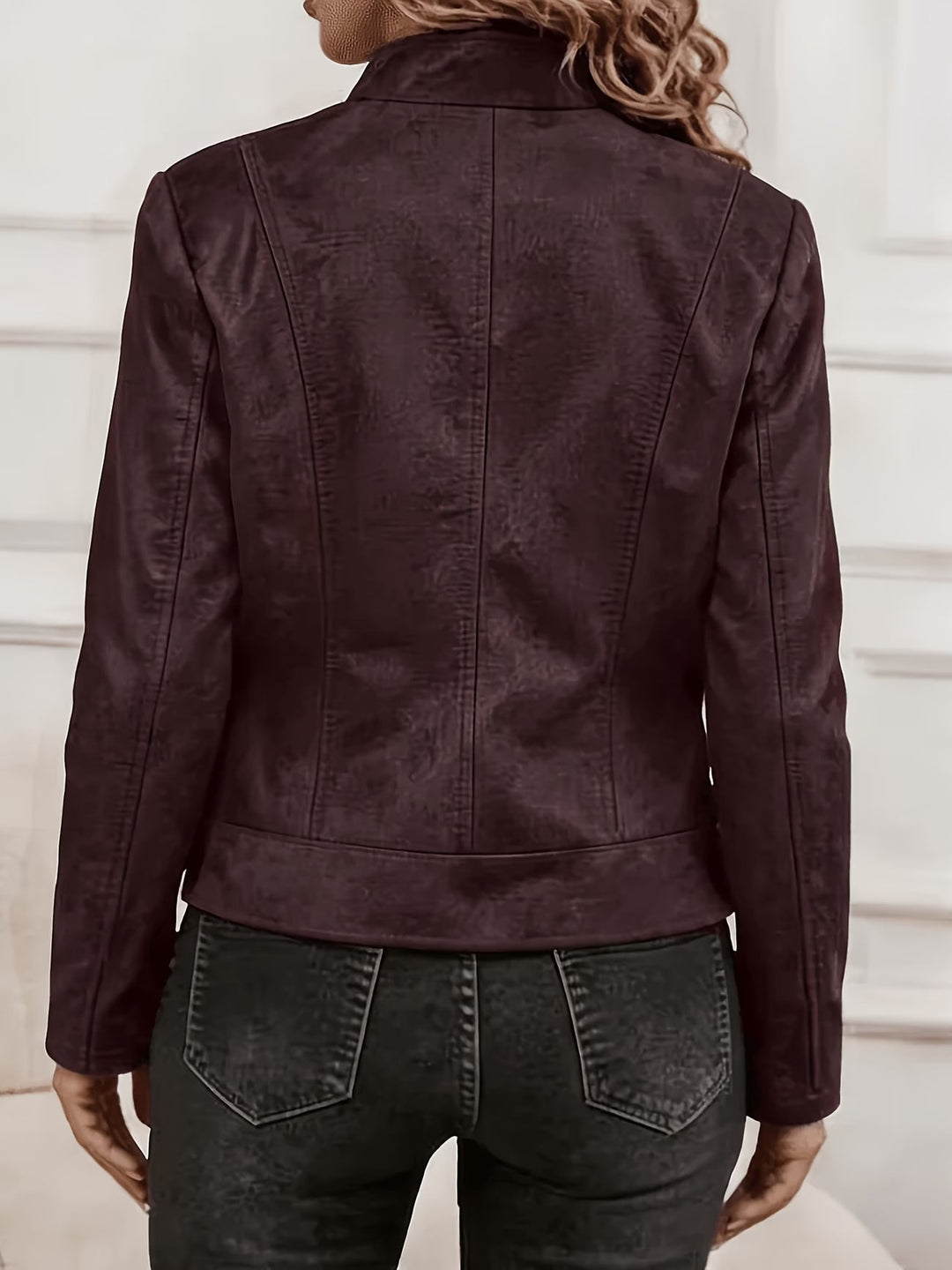 Amina - Chaqueta De Manga Larga Con Cremallera