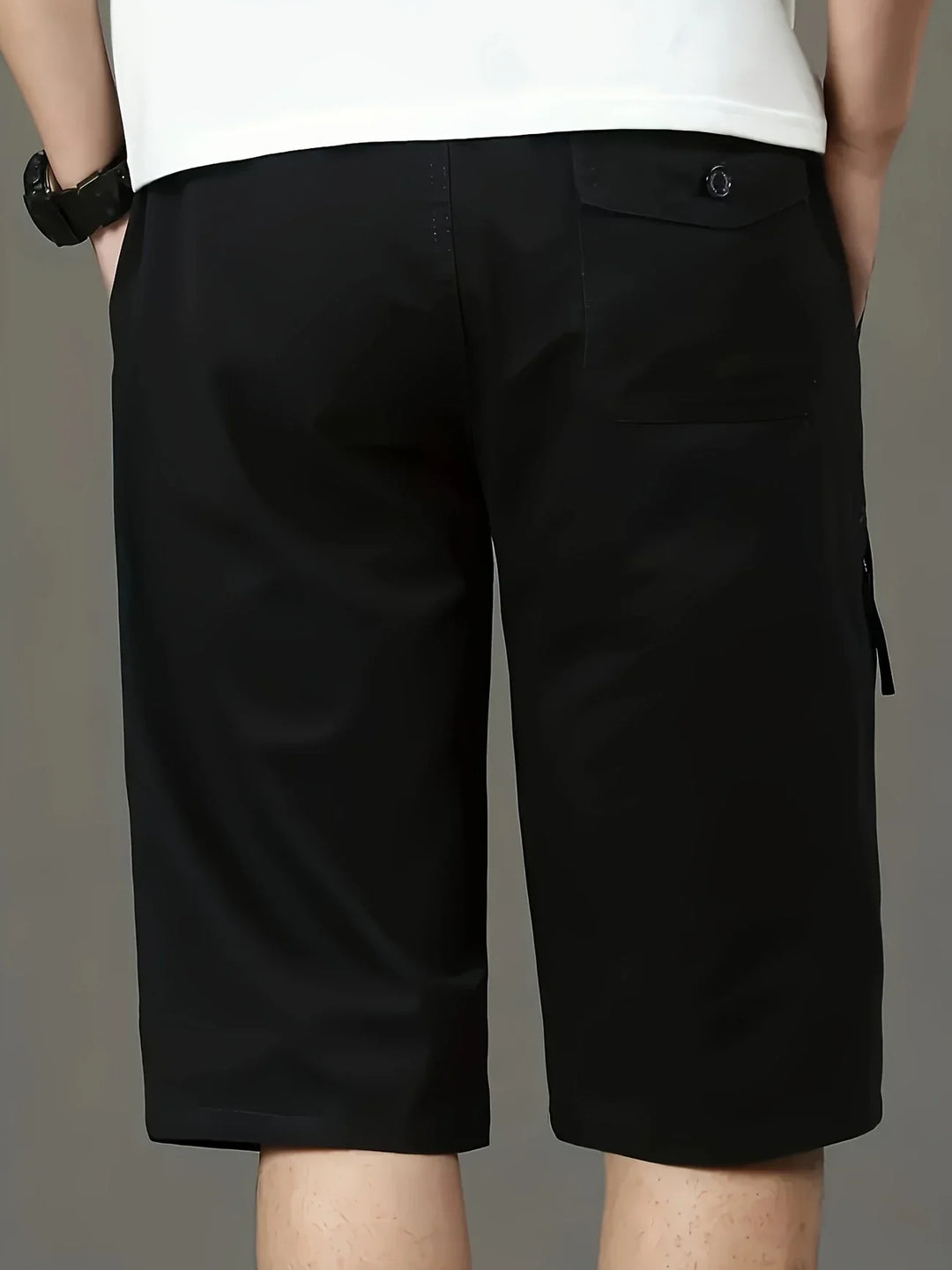 Stepan - Pantalones Cortos Carga Transpirables y Con Múltiples Bolsillos