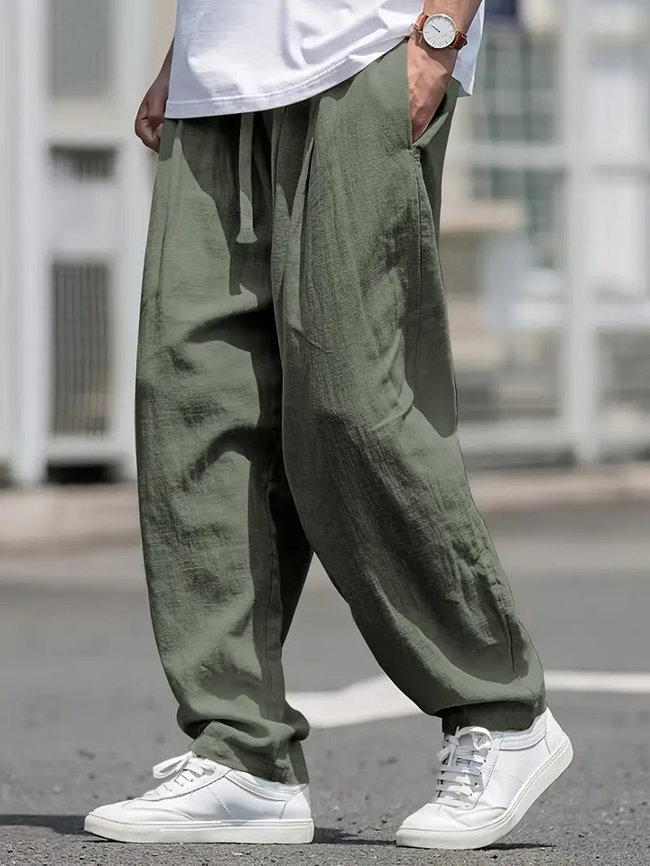 Kirk - Pantalón De Algodón Transpirable Con Bolsillos