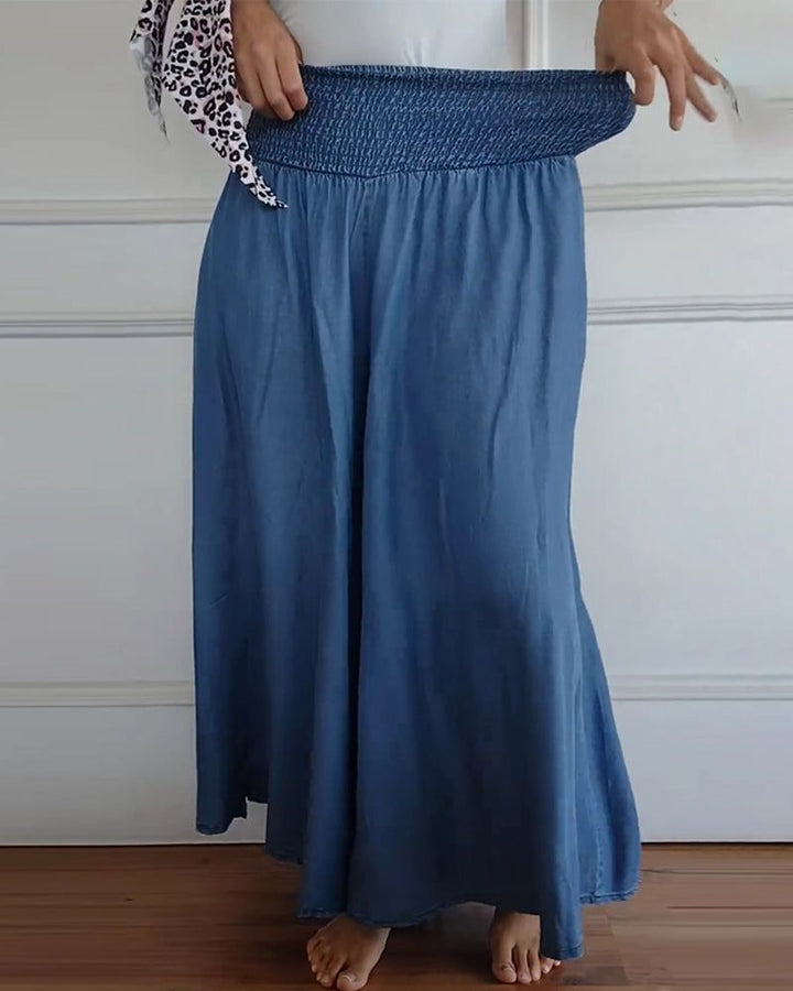Ignacia - Cómodo Pantalón Con Cintura Elástica