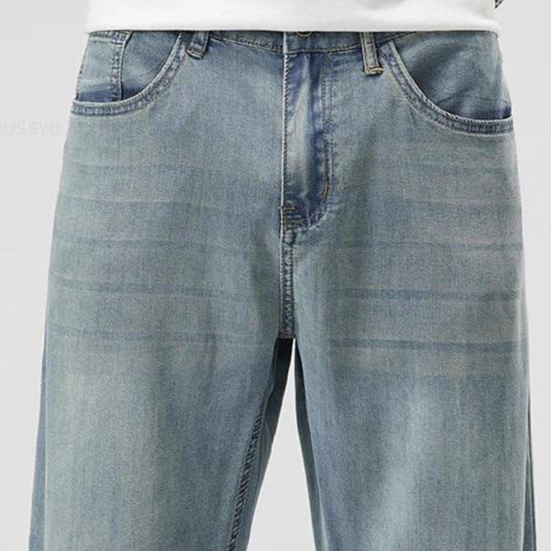 Teofilo - Pantalón Elegante De Pierna Ancha