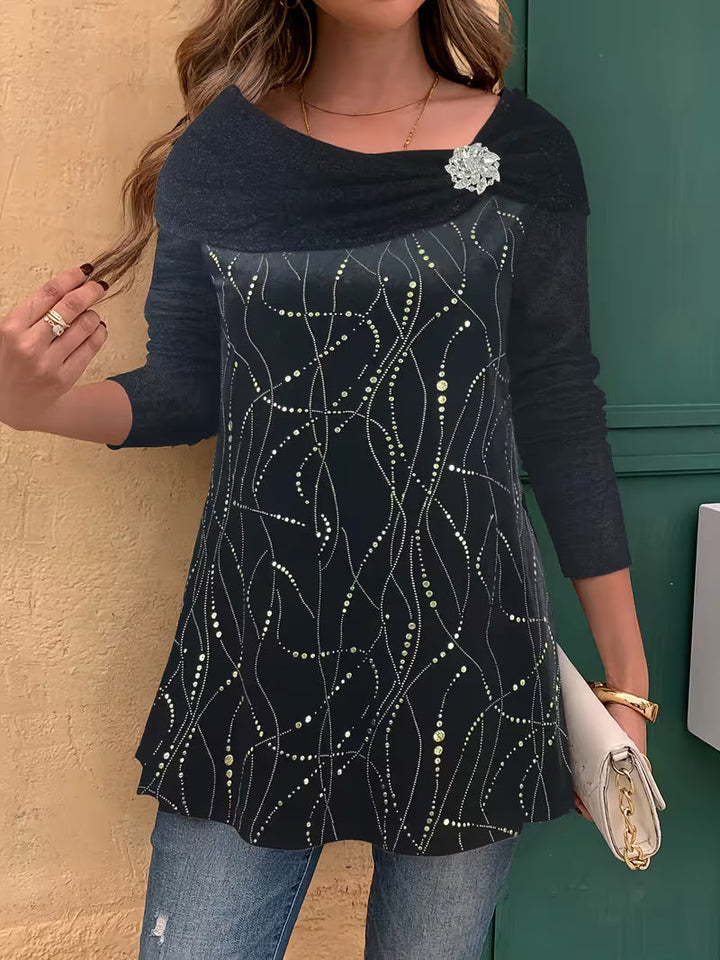 Zulikha - Elegante Camiseta De Manga Larga