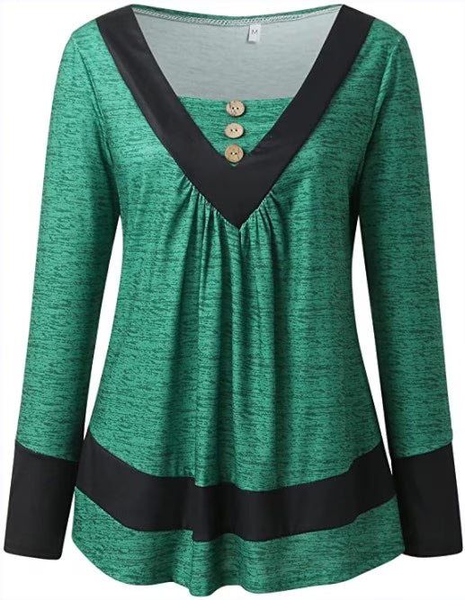 Grisel - Camiseta Acampanada Y Elegante