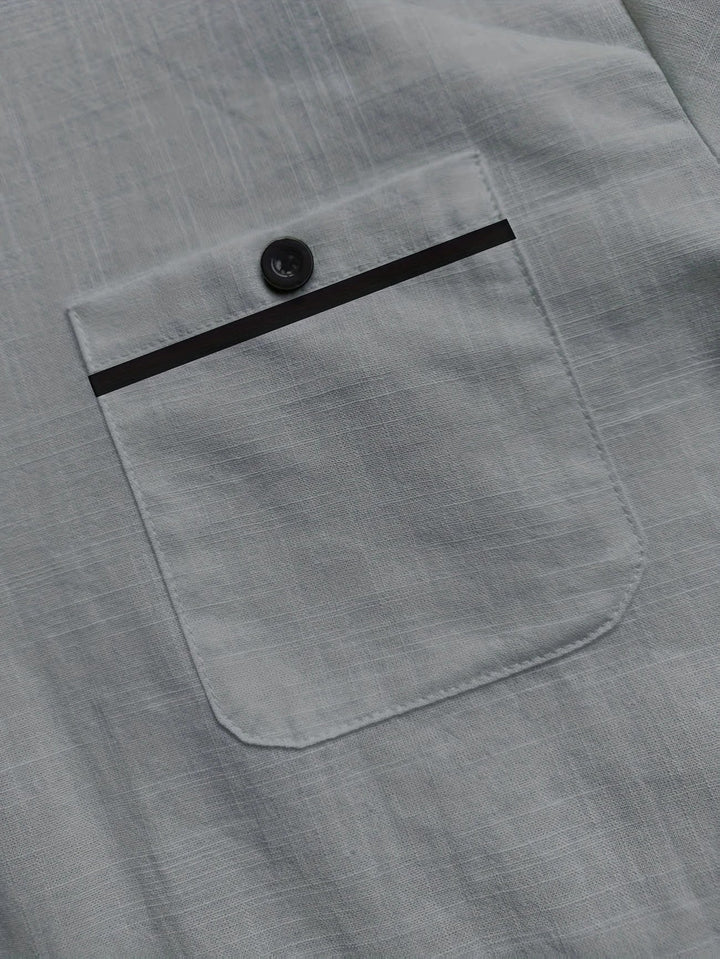 Putin - Camisa Transpirable De Manga Corta Con Bolsillo