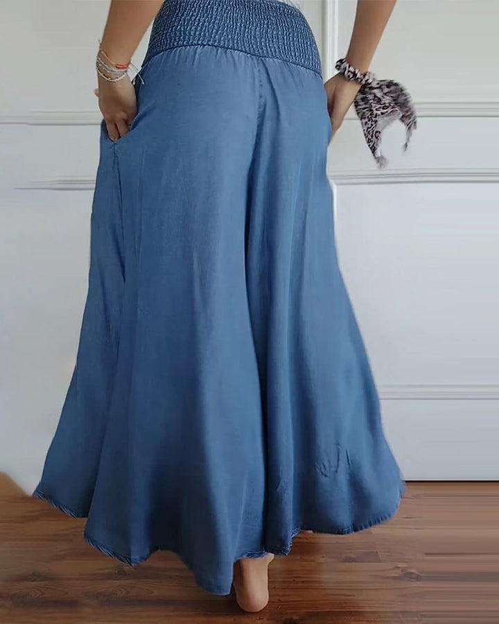 Ignacia - Cómodo Pantalón Con Cintura Elástica