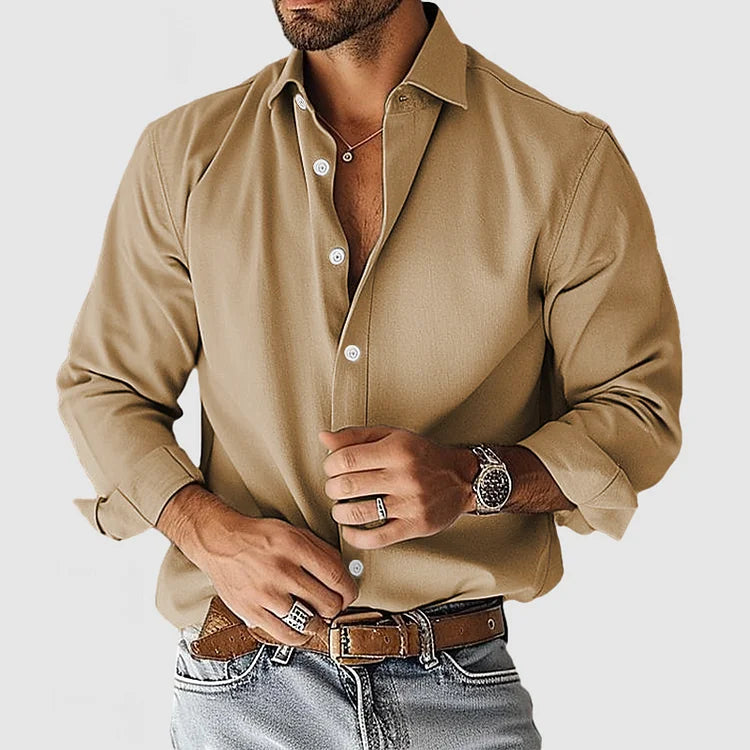 Truman - Elegante Camisa De Manga Larga