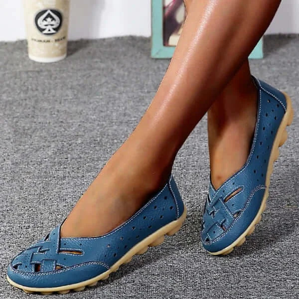 Lenie - Zapatos de Piel Transpirables