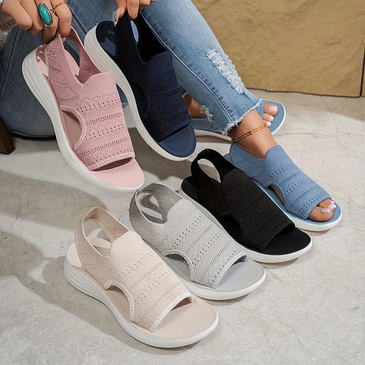 Deborish - Cómodas Sandalias Ortopédicas Con Punta Abierta