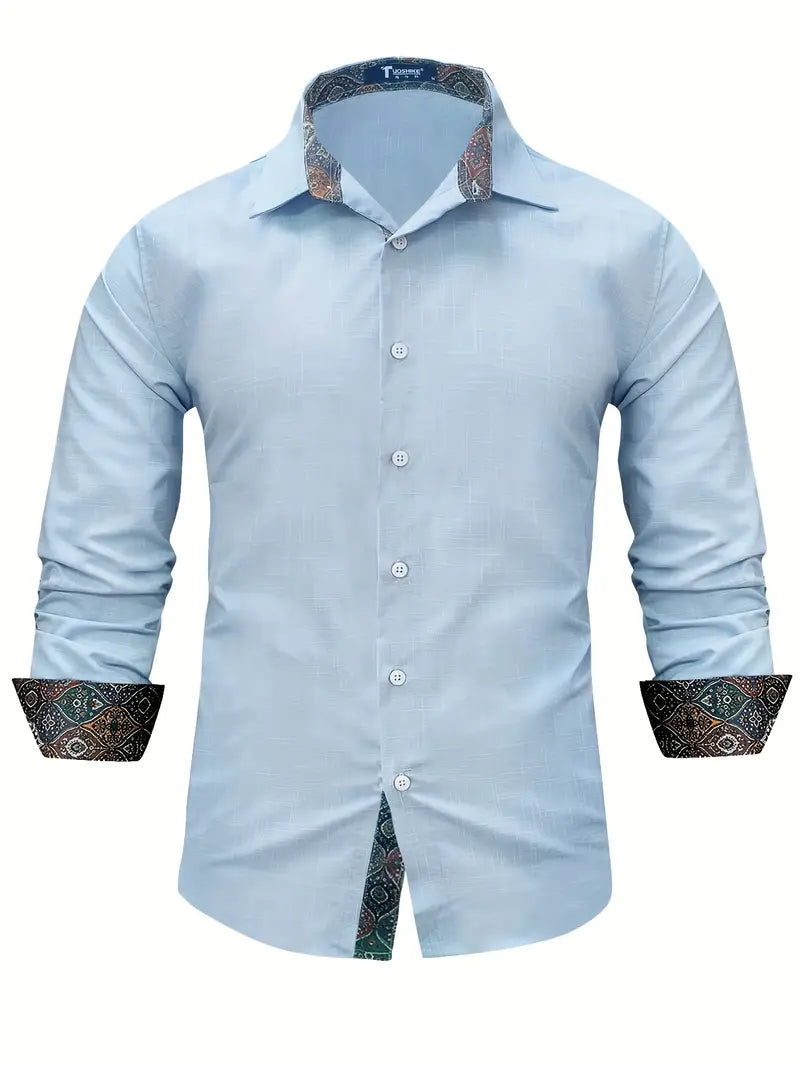 Teodoro - Camisa De Manga Larga Con Botones