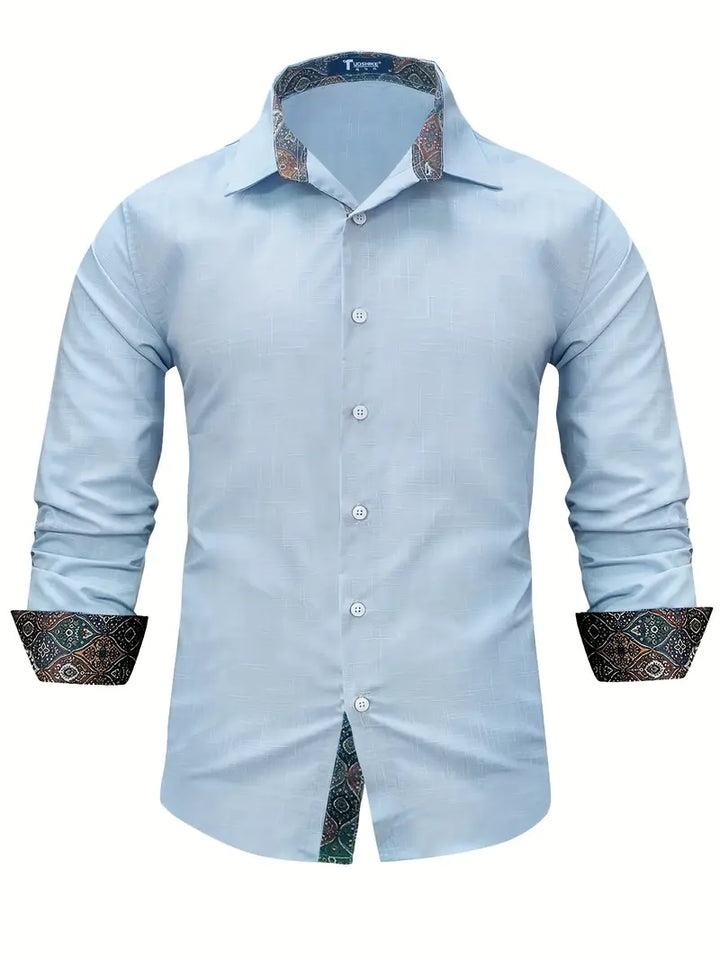 Teodoro - Camisa De Manga Larga Con Botones