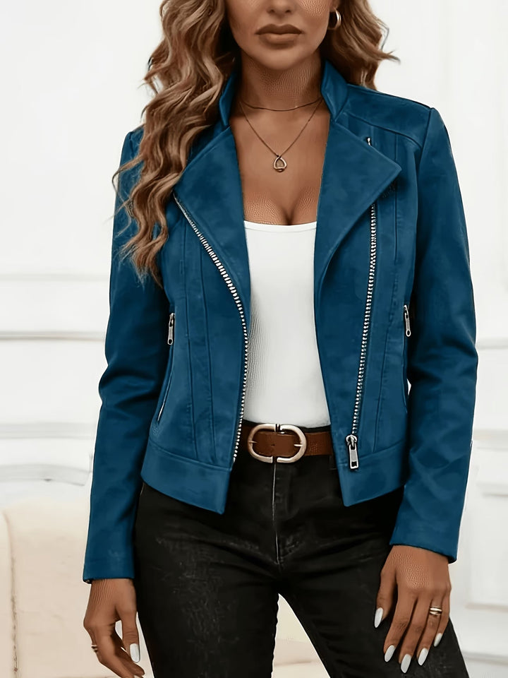 Amina - Chaqueta De Manga Larga Con Cremallera