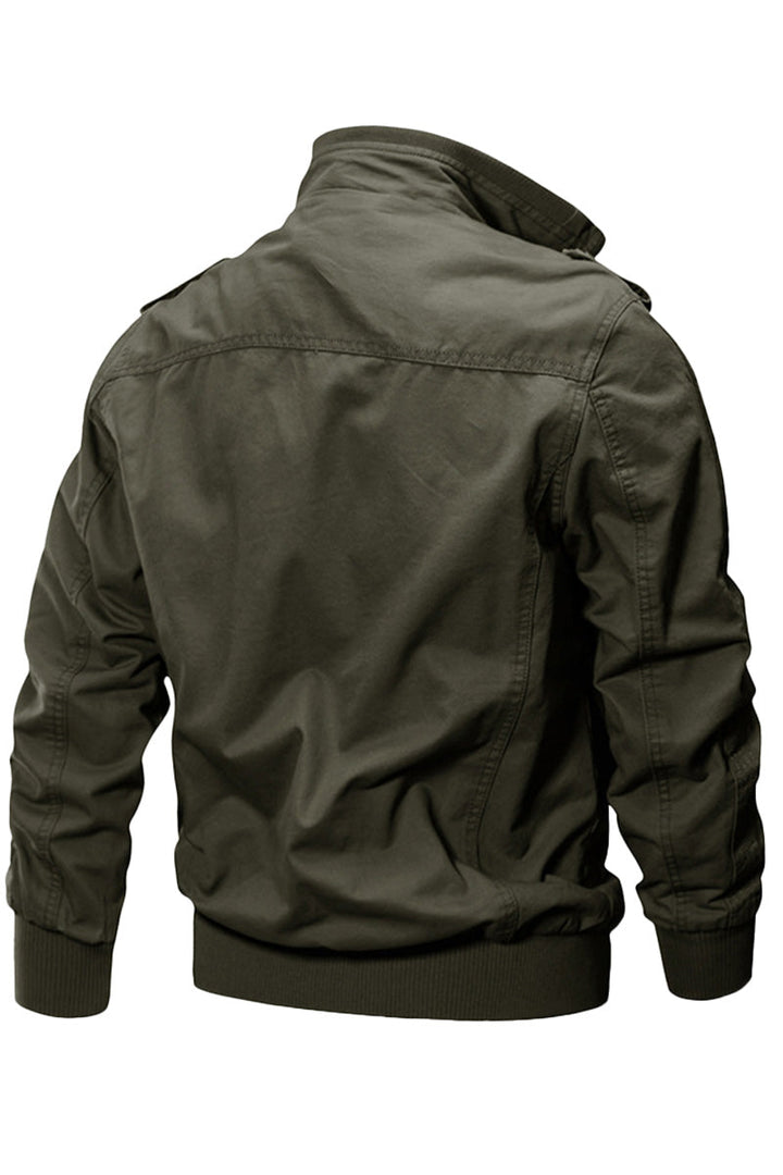 Miltin - Chaqueta Bomber Militar De Estilo Cargo
