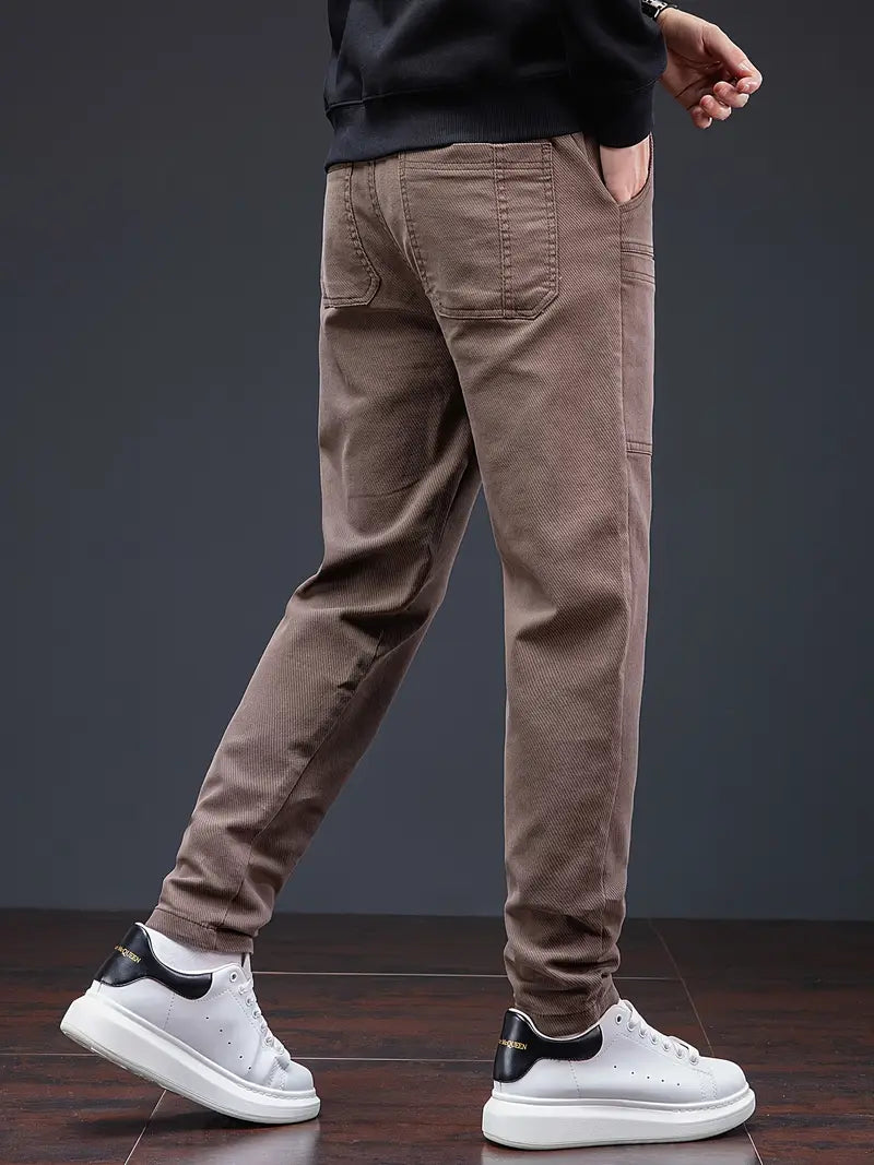 Jarrett - Elegante Pantalón Jogger Con Cintura y Cordón Ajustable