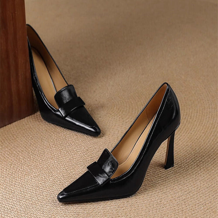 Nishadi - Zapatos De Tacón Alto Cómodos De Cuero