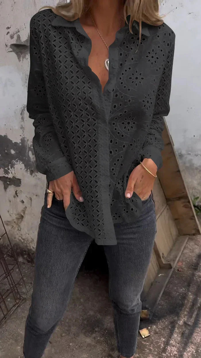 Tommie - Camisa Con Dibujo En Blanco