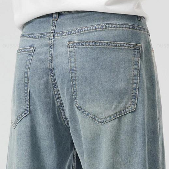 Teofilo - Pantalón Elegante De Pierna Ancha