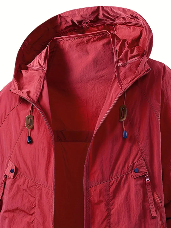 Vrenda - Chaqueta Con Capucha y Mangas Largas Con Bolsillo