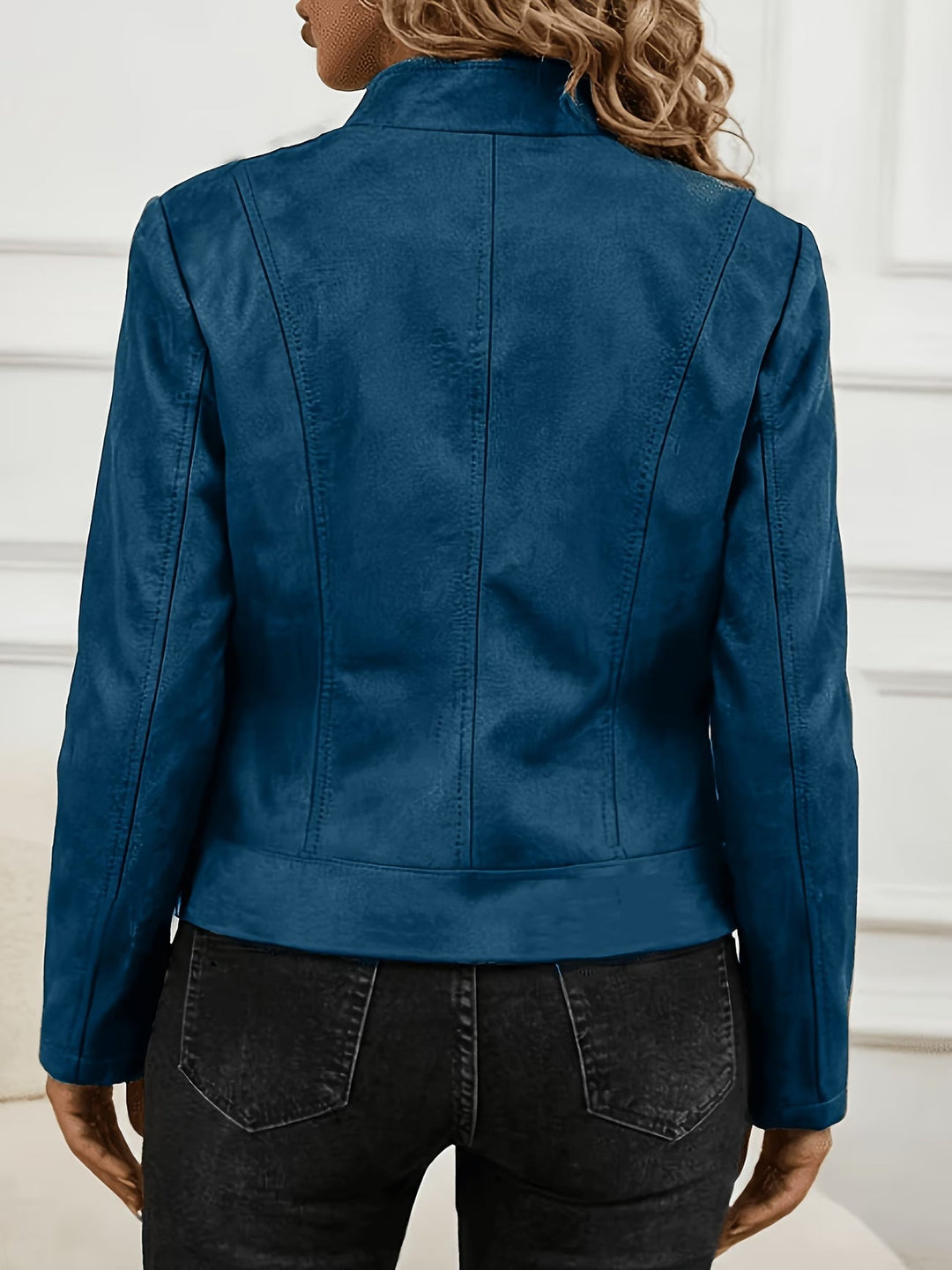 Amina - Chaqueta De Manga Larga Con Cremallera