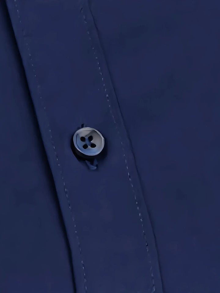 Ezra - Elegante Camisa Entallada Con Botones