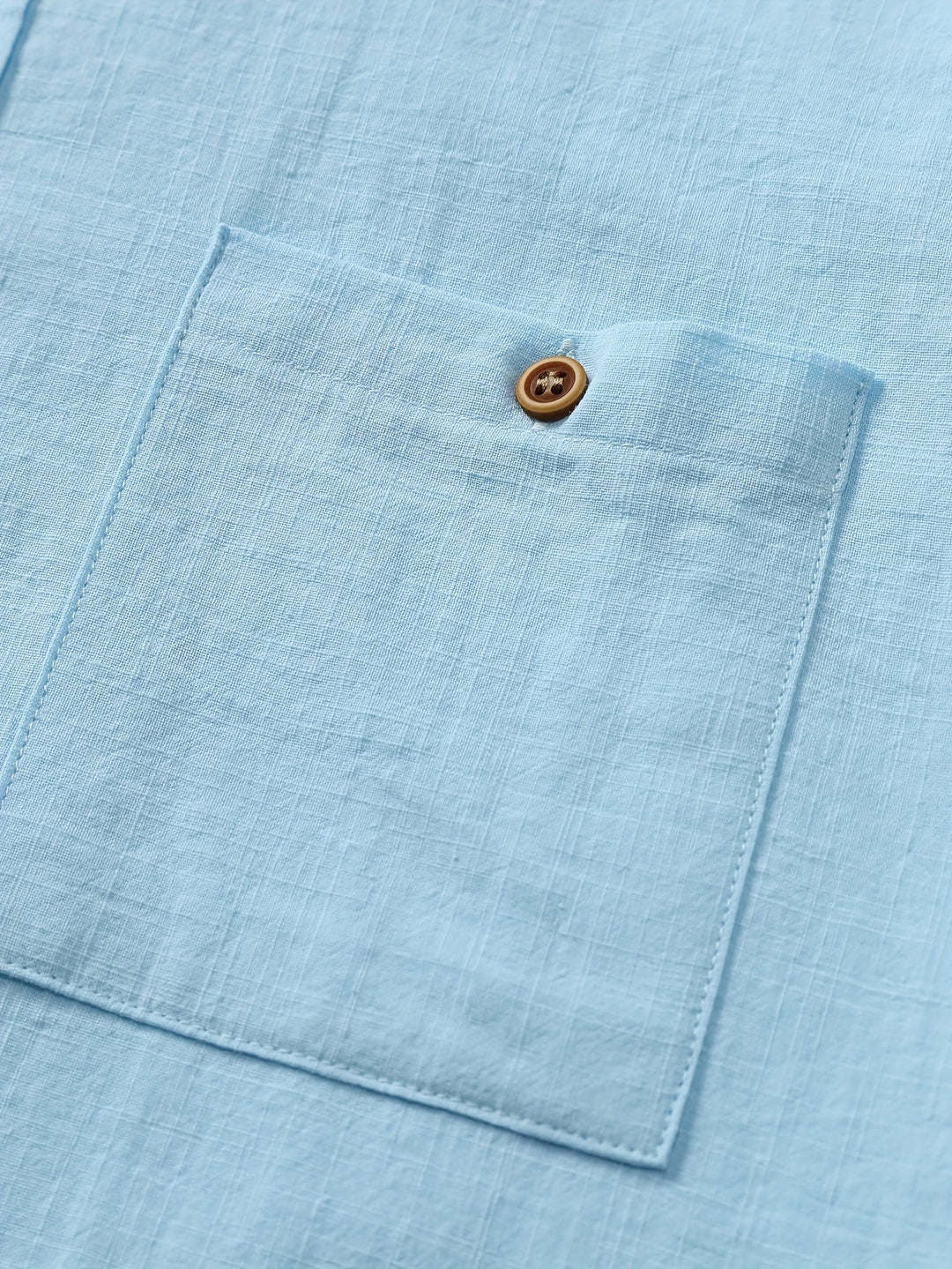 Tejada - Camisa Informal De Algodón Con Bolsillo