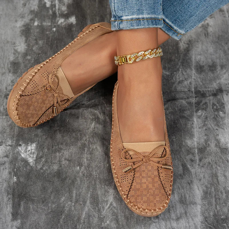 Rofia - Mocasines Casuales Antideslizantes De Cuero