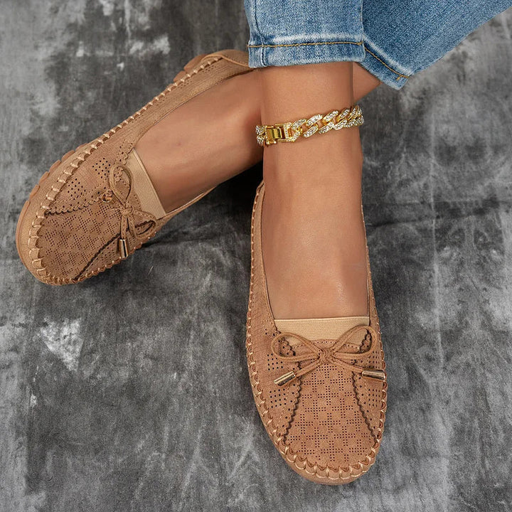 Rofia - Mocasines Casuales Antideslizantes De Cuero