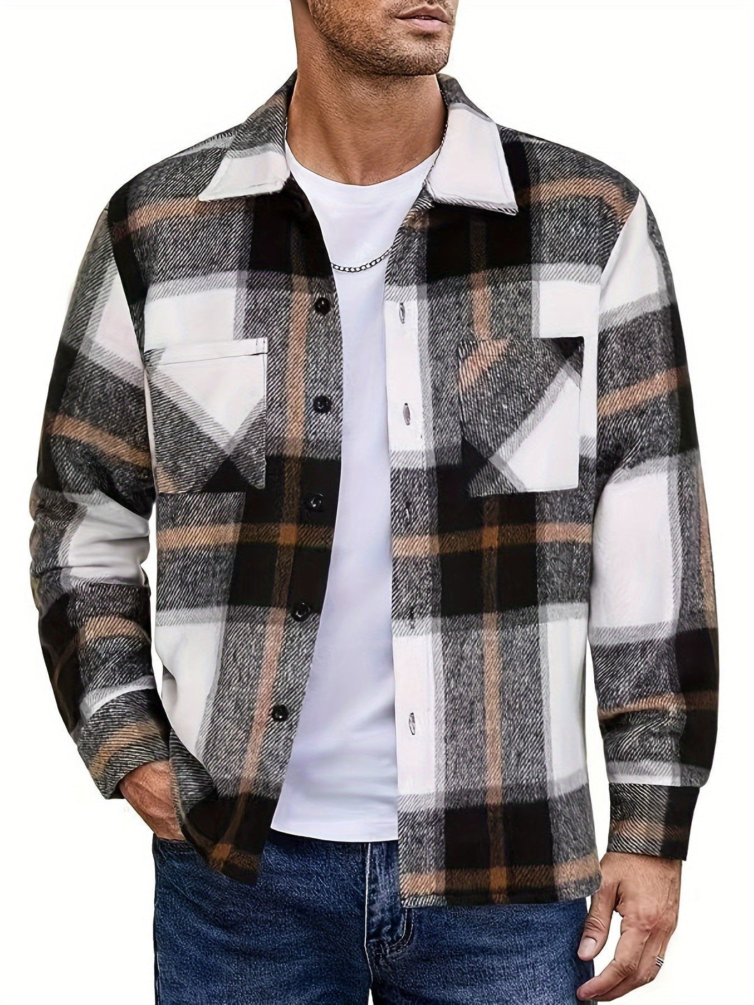 Bobby - Chaqueta De Camisa De Franela