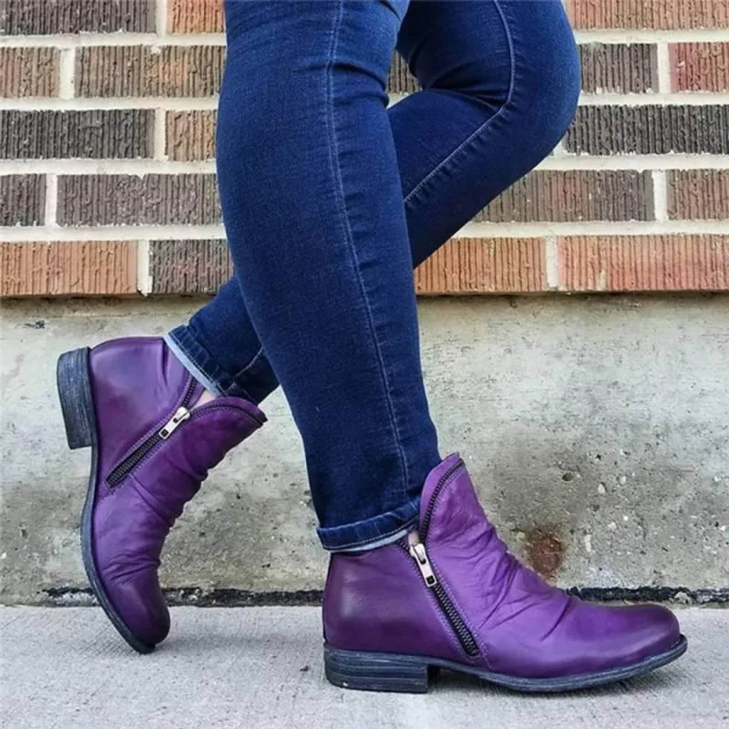 Lianella - Botines Ortopédicos Con Cremallera