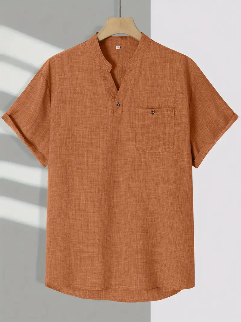 Kieth - Camisa De Manga Corta Con Bolsillo Delantero