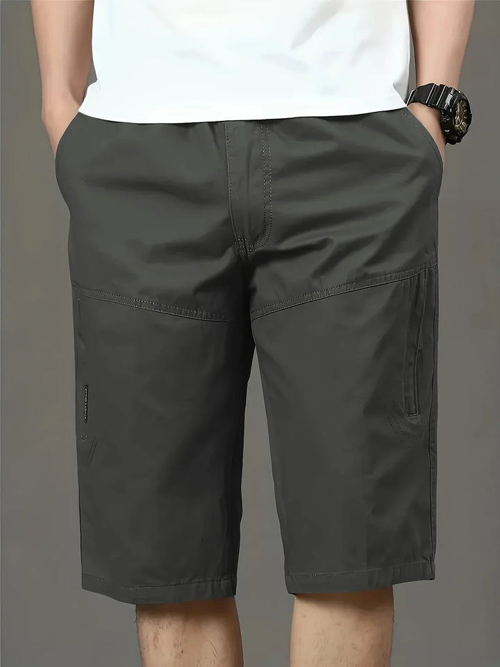 Stepan - Pantalones Cortos Carga Transpirables y Con Múltiples Bolsillos