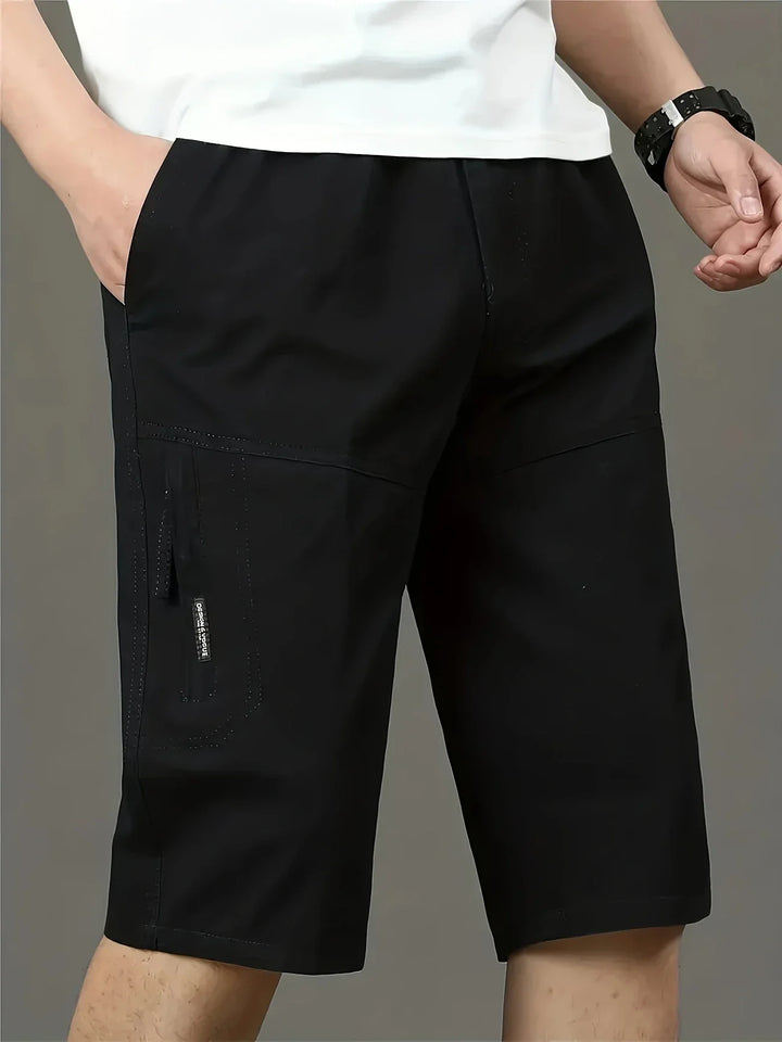 Stepan - Pantalones Cortos Carga Transpirables y Con Múltiples Bolsillos