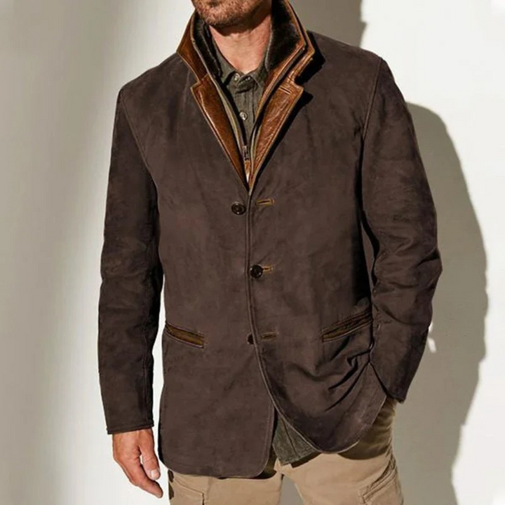 Sylvester - Chaqueta de Estilo Vintage