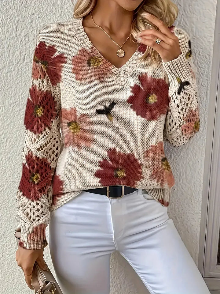 Tatyana - Elegante Cárdigan Con Cuello En V