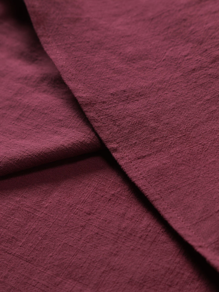 Tejada - Camisa Informal De Algodón Con Bolsillo