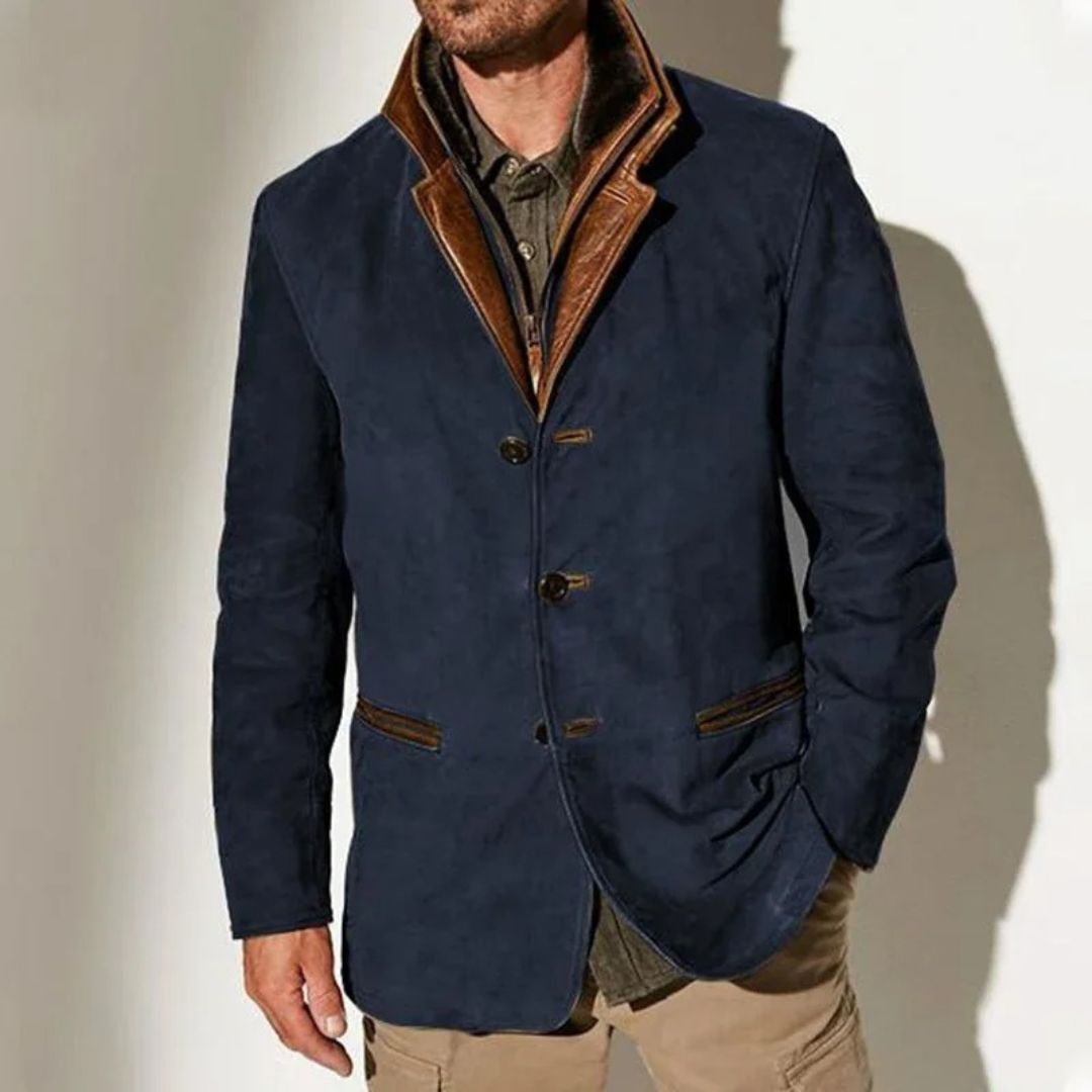 Sylvester - Chaqueta de Estilo Vintage