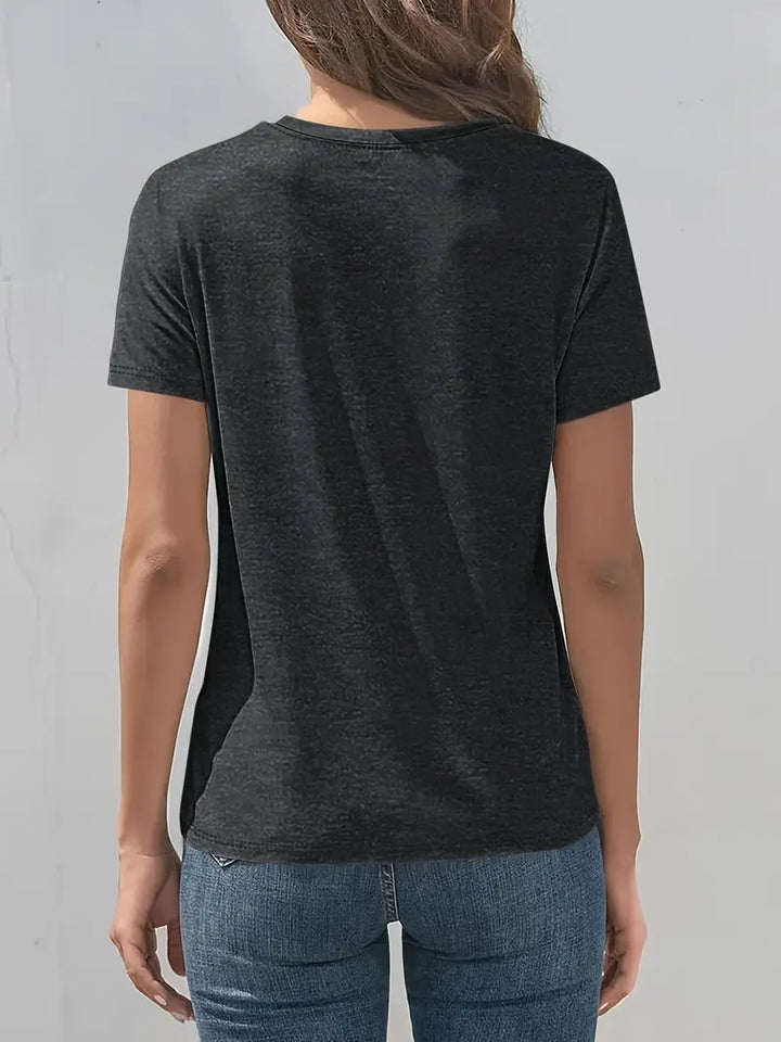 Vitaliya - Camiseta Casuales De Manga Corta