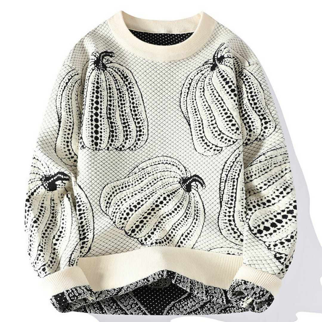 Rinaldo - Jersey Informal De Punto Con Estampado De Calabazas