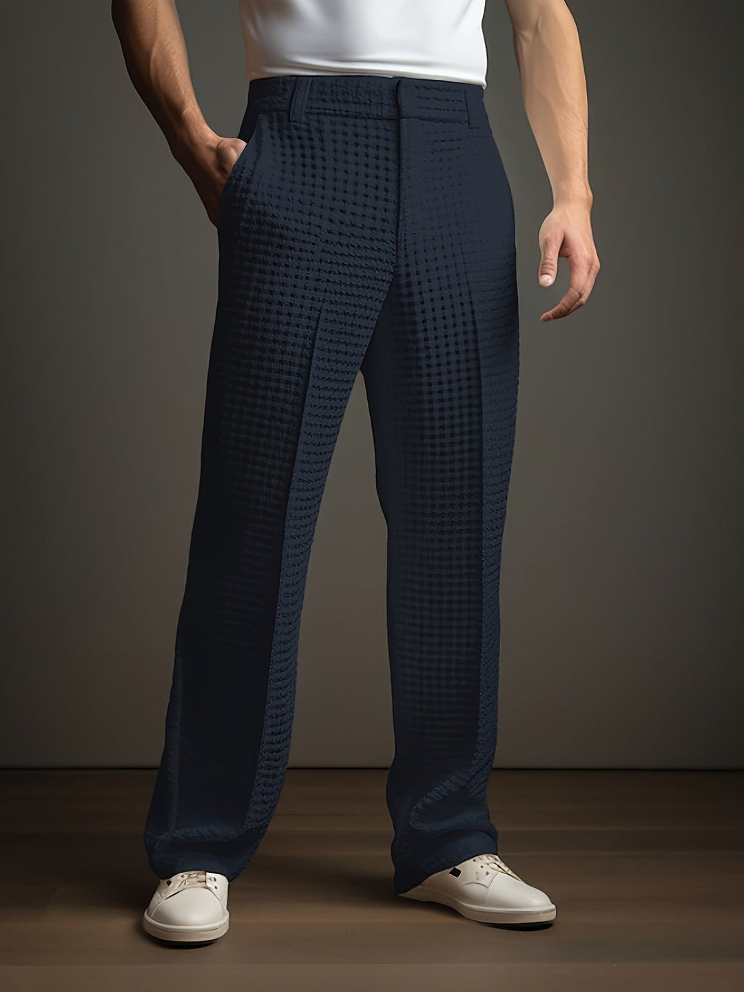 Harmen - Pantalones Anchos Con Bolsillos Laterales