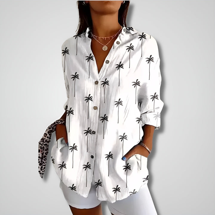 Shalom - Elegante Blusa De Manga Larga