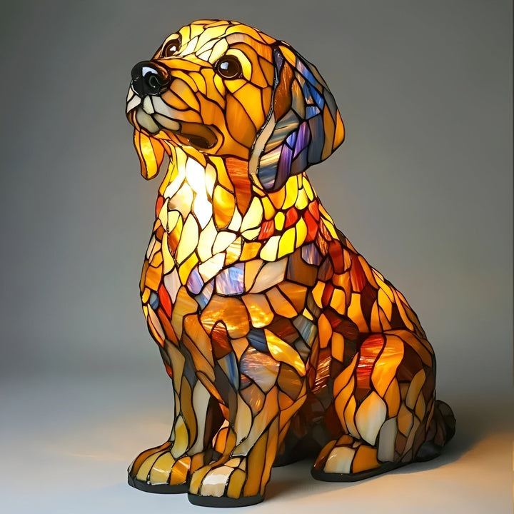 GoldenGlow – Lámpara Espiritual Del Golden Retriever