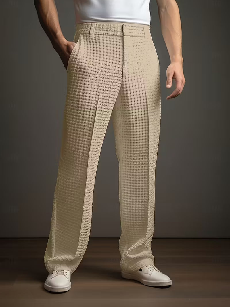 Tommen - Pantalones Ligeros Estructurados Con Bolsillo Lateral