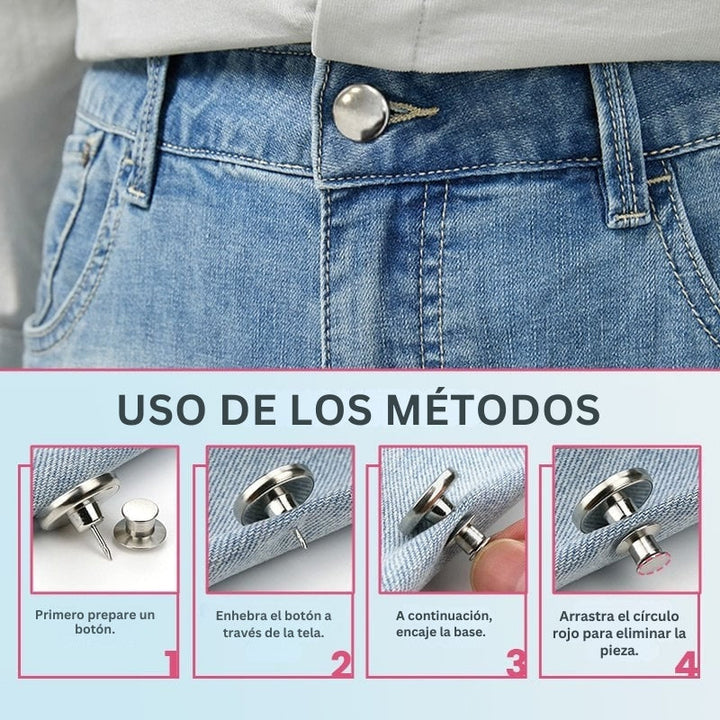 CinchPin - Hebilla Ajustable Para Cintura con Ajuste Perfecto