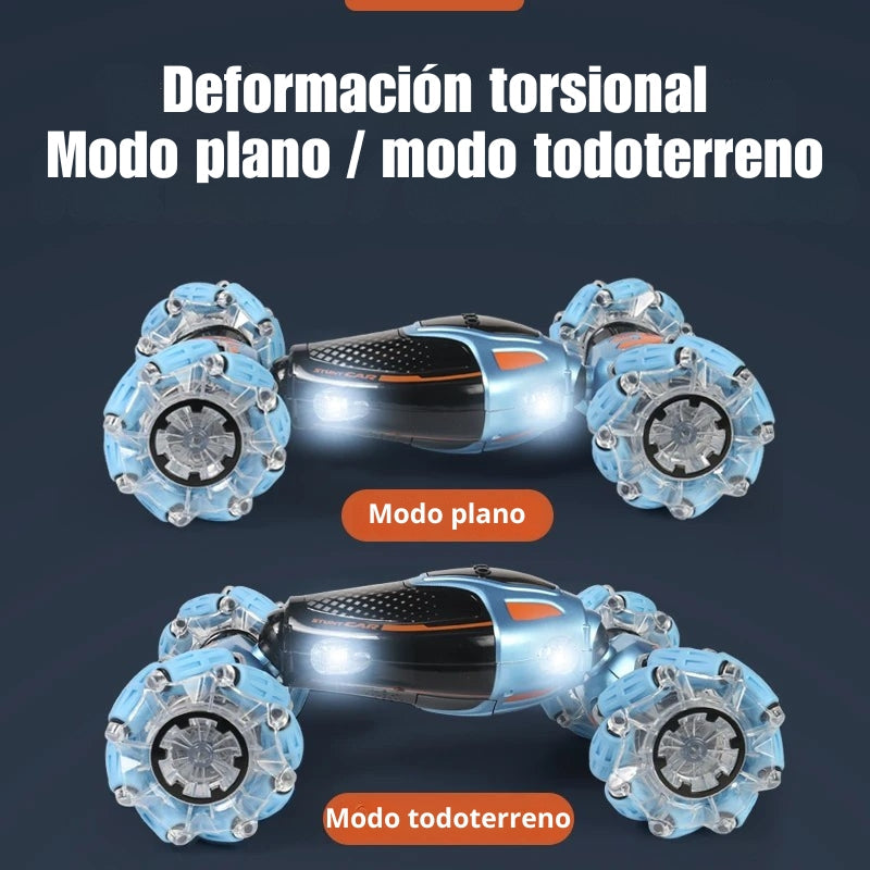 GyroRacer - Coche Teledirigido Acrobático Con Sensor Gestual