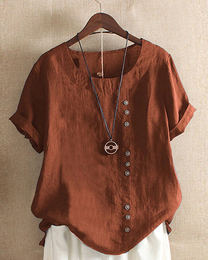 Andree - Blusa De Manga Corta