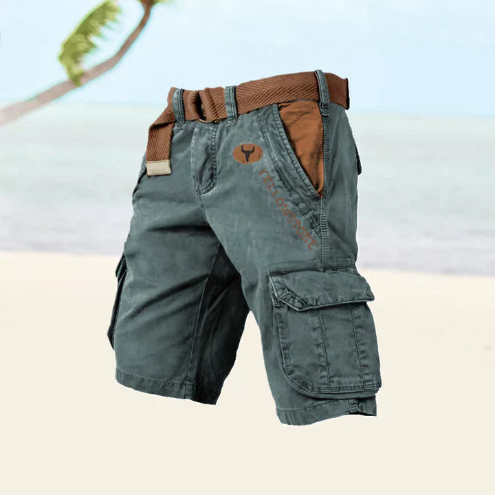 Ludolf - Pantalones Cortos Carga Cómodos