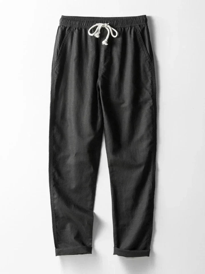 Booker - Camisa De Mezcla De Lino Con Pantalón Recto