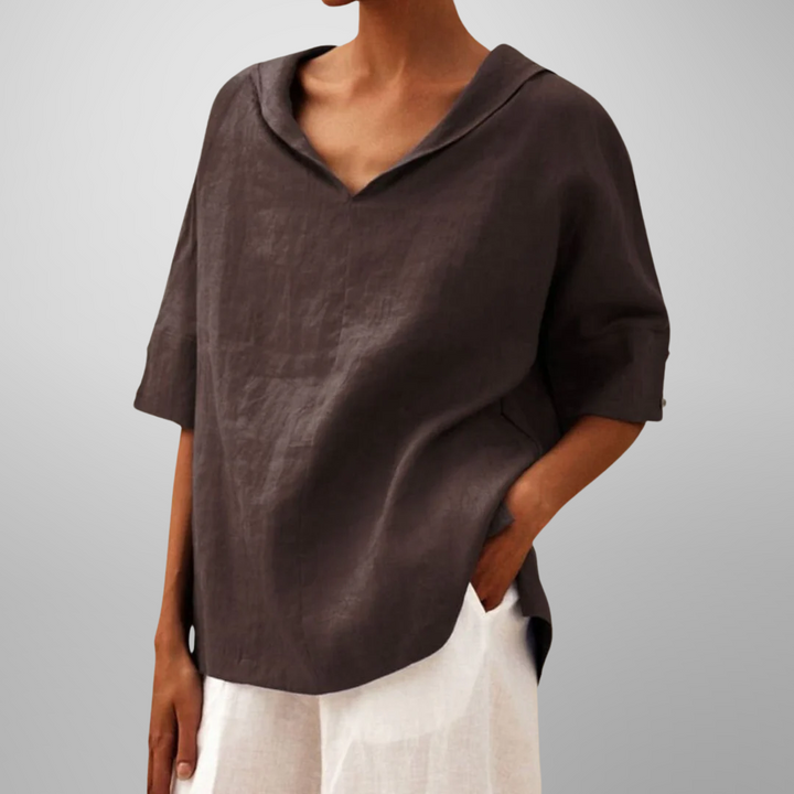 Alissa - Blusa Informales Holgada